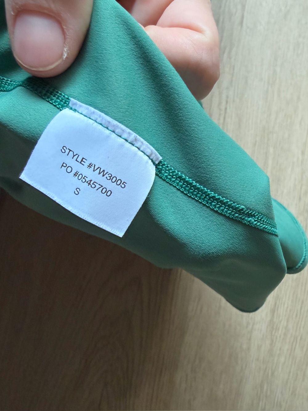 Green vuori volley skirt - Picture 3 of 5